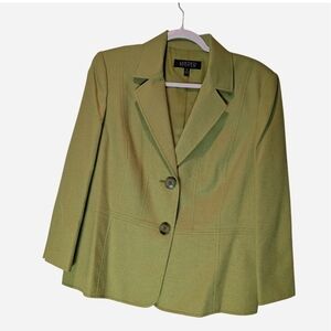 Pre-owned Kasper Women's Olive Blazer